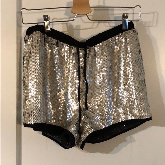 H&M Sequin Shorts - Picture 1 of 3